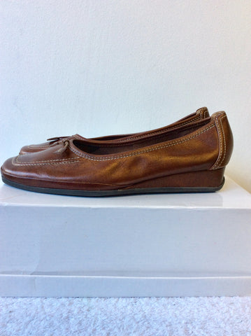 BRAND NEW VAN DAL BRONZE LEATHER COMFORT SHOES SIZE 7/40