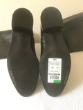 BRAND NEW MARKS & SPENCER AUTOGRAPH BLACK LEATHER BOOTS SIZE 4/37