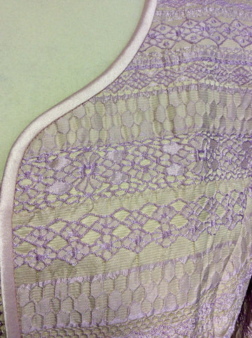 BRAND NEW DRESS CODE BY VEROMIA NOUGAT PINK EMBROIDERED DRESS & JACKET SUIT SIZE 20