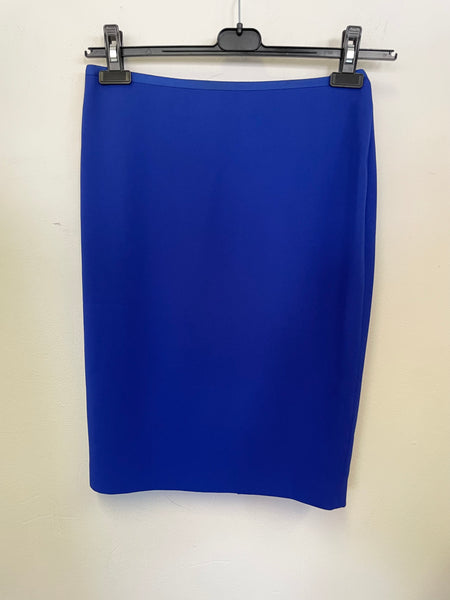 BRAND NEW HOBBS INVITATION ROYAL BLUE PENCIL SKIRT SIZE 10