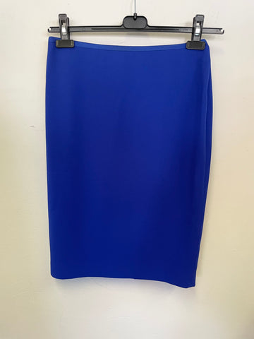 BRAND NEW HOBBS INVITATION ROYAL BLUE PENCIL SKIRT SIZE 10