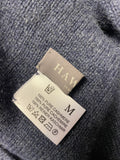 HAWICO SCOTLAND DARK BLUE 100% CASHMERE JUMPER DRESS SIZE M