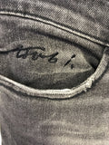 KSUBI GREY STRAIGHT LEG JEANS SIZE 10