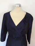 HOBBS INVITATION DARK BLUE SPECIAL OCCASION DRESS SIZE 16