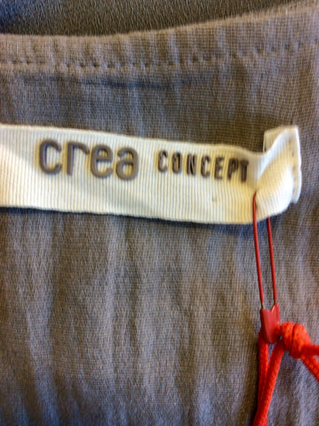 BRAND NEW CREA CONCEPT GREY DRESS & JACKET SIZE 12/14