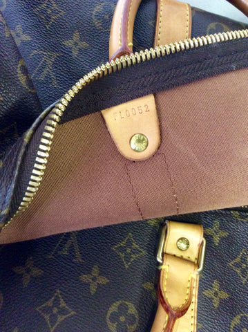 LOUIS VUITTON BROWN MONOGRAM 60 KEEPALL