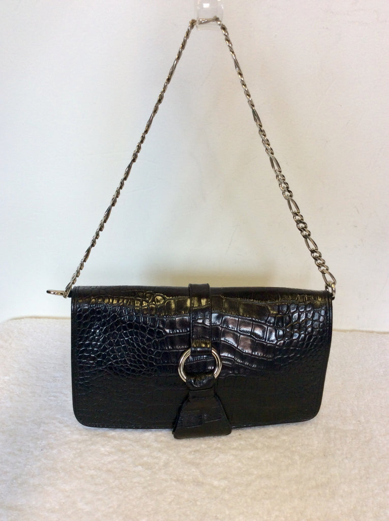 Chain strap top shoulder bag
