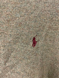 RALPH LAUREN POLO GREEN 100% WOOL JUMPER SIZE M AGE 10/12