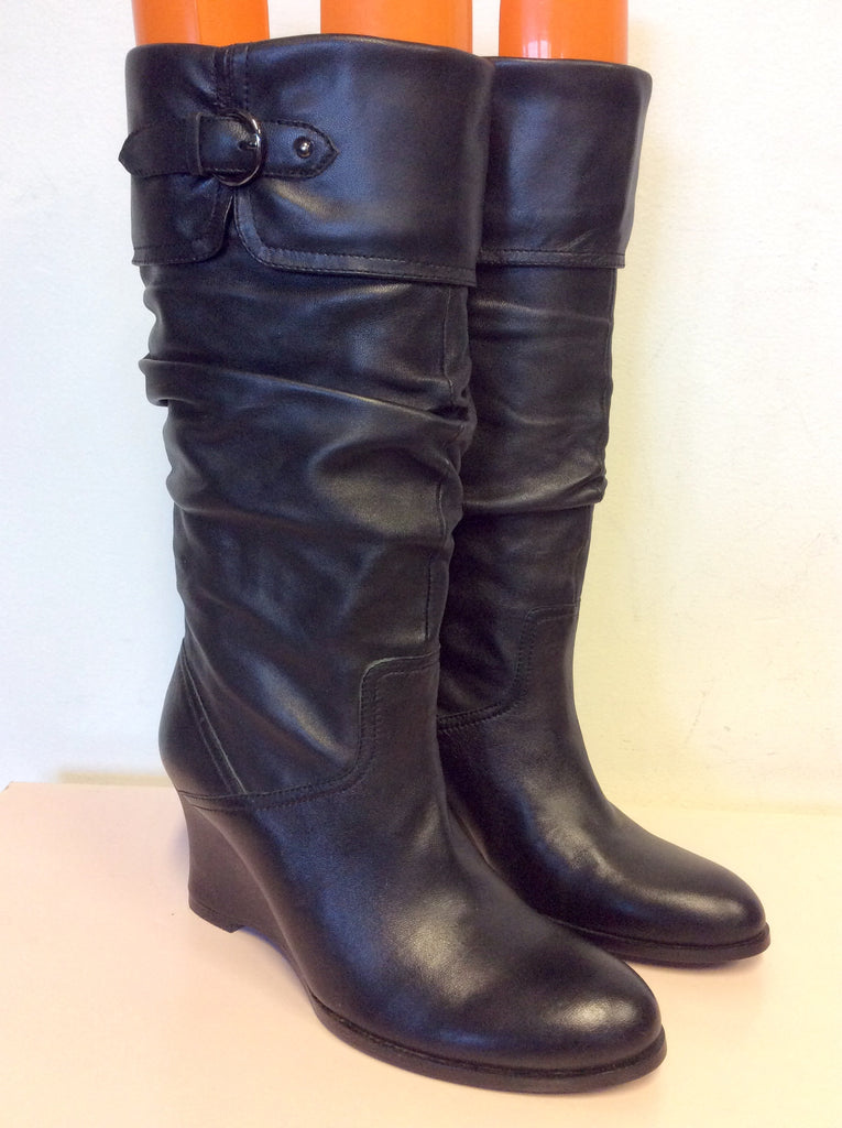 Wedge 2024 slouch boots