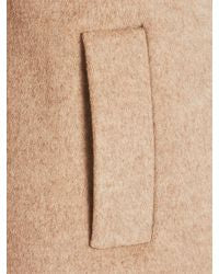 MAX MARA WEEKEND CAMEL 100% WOOL MELTON COAT SIZE 12