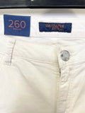 BRAND NEW TRUSSARDI 260 REGULAR  PORCELAIN ( OFF WHITE) TAPERED LEG  JEANS SIZE 30