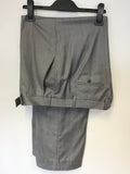TED BAKER PASHION GREY WOOL & MOHAIR BLEND SUIT SIZE 44R / 38W/ 31 L