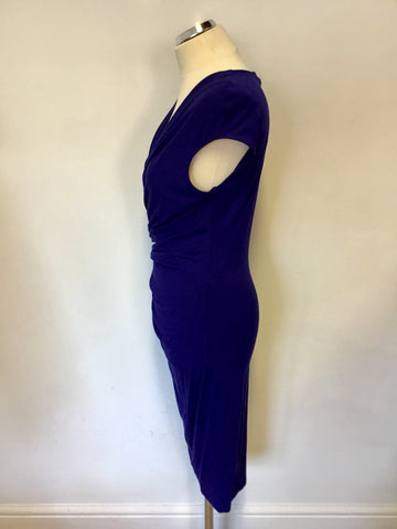 BRAND NEW PHASE EIGHT BLUE STRETCH PENCIL DRESS SIZE 12