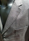 Smart FCUK Formal Grey Pinstripe 100% Wool Suit Size 44R/38W - Whispers Dress Agency - Mens Suits & Tailoring - 5