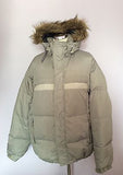 O'Neill Freedom Light Grey Padded Down Ski / Snowboard Jacket Size L - Whispers Dress Agency - Womens Coats & Jackets - 2