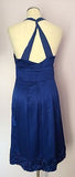 Coast Blue Cotton & Silk Appliqué Trim Dress Size 12 - Whispers Dress Agency - Womens Special Occasion - 3
