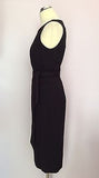 Betty Barclay Collection Black Tie Belt Pencil Dress Size 10 - Whispers Dress Agency - Womens Dresses - 3