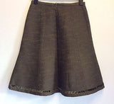 Noa Noa Brown A Line Knee Length Skirt Size S - Whispers Dress Agency - Womens Skirts - 2