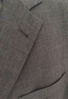 Smart Hugo Boss Dark Grey Wool Suit Jacket Size 50 UK 40 - Whispers Dress Agency - Mens Suits & Tailoring - 3