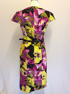 Star By Julien Macdonald Floral Print Cotton Dress Size 10 - Whispers Dress Agency - Womens Special Occasion - 2