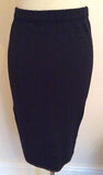 Vintage Bruna Cavvalini Black Knit Wool Jewel Trim Cardigan & Skirt Suit Size M - Whispers Dress Agency - Womens Vintage - 5