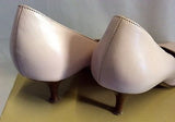 Hugo Boss Pale Pink All Leather Court Shoes Size 7/40 - Whispers Dress Agency - Sold - 3