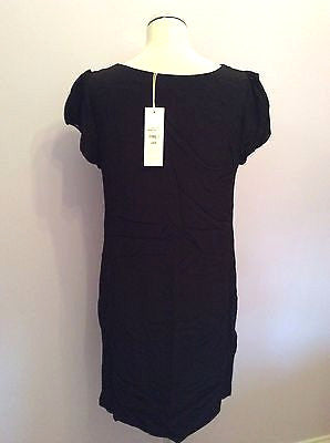 BRAND NEW WITH TAGS JOHN ROCHA BLACK LACE PANEL SHIFT DRESS 14 RRP £ 65 - Whispers Dress Agency - Womens Dresses - 2