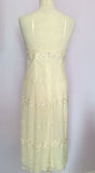 Frank Usher Cream Lace Overlay Dress Size 10 - Whispers Dress Agency - Womens Dresses - 2
