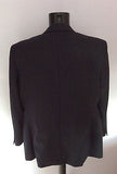 Smart Daks Black Pinstripe Wool Suit Jacket Size 44S - Whispers Dress Agency - Mens Suits & Tailoring - 2