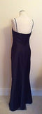 KELSEY ROSE BLACK LONG EVENING DRESS SIZE 12 - Whispers Dress Agency - Womens Eveningwear - 3