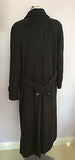 Jacques Vert Dark Grey Wool & Cashmere Long Coat Size 12 - Whispers Dress Agency - Womens Coats & Jackets - 3