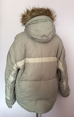 O'Neill Freedom Light Grey Padded Down Ski / Snowboard Jacket Size L - Whispers Dress Agency - Womens Coats & Jackets - 4