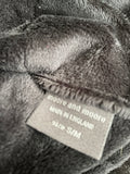 MOORE AND MOORE BLACK FAUX FUR HAT SIZE S/M
