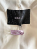 COAST OYSTER PINK SATIN FITTED SPECIAL OCCASION JACKET SIZE 10