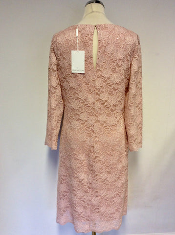 BRAND NEW GINA BACCONI PINK LACE SPECIAL OCCASION DRESS SIZE 12