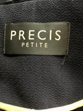 BRAND NEW PRÉCIS PETITE NAVY BLUE SKIRT SUIT SIZE 10/12