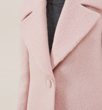 BRAND NEW HOBBS CELESTE ICING PINK KNEE LENGTH COAT SIZE 16