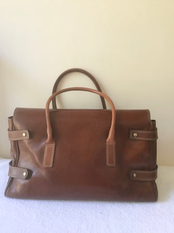 VINTAGE MULBERRY FOR LUELLA BARTLEY TAN LEATHER LIMITED EDITION GISELLE BAG