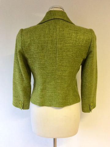 HOBBS LIME GREEN JACKET SIZE 10
