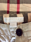 BURBERRY CHILDREN CHECK SHIRT & TROUSERS AGE 12 MONTHS
