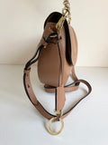 RADLEY LONDON CAMEL LEATHER CROSS BODY OR GOLD CHAIN SHOULDER BAG