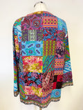 UNBRANDED MULTI COLOURED COTTON JACKET SIZE XL