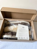 BRAND NEW IN BOX UGG LEXI BROWN SHEEPSKIN CUFFED INDOOR/ OUTDOOR SLIPPERS SIZE 7.5/40