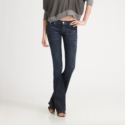 BRAND NEW ROCK & REPUBLIC DARK BLUE NORA BOOTCUT JEANS SIZE 26 W, 34 L