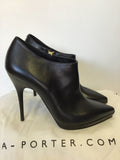BRAND NEW & OTHER STORIES BLACK LEATHER HIGH HEEL STILETTO SHOE/ BOOTS SIZE 5/38