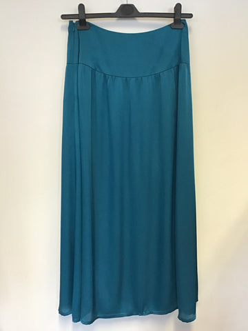 REISS MAVISE KINGFISHER LONG SKIRT SIZE 8
