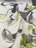 MINUET GREEN & WHITE FLORAL PRINT SKIRT & JACKET SUIT SIZE 10