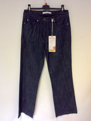 BRAND NEW EMRECO DARK BLUE CHLOE JEANS SIZE 10