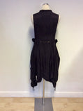 ALL SAINTS ZEEDA MIDNIGHT PARACHUTE STYLE DRESS SIZE 14