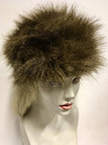 MARKS & SPENCER BROWN FAUX FUR HAT